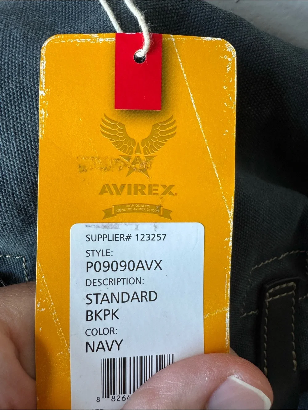 AVIREX USA AUTHENTIC MILITARY SURPLUS BACKPACK